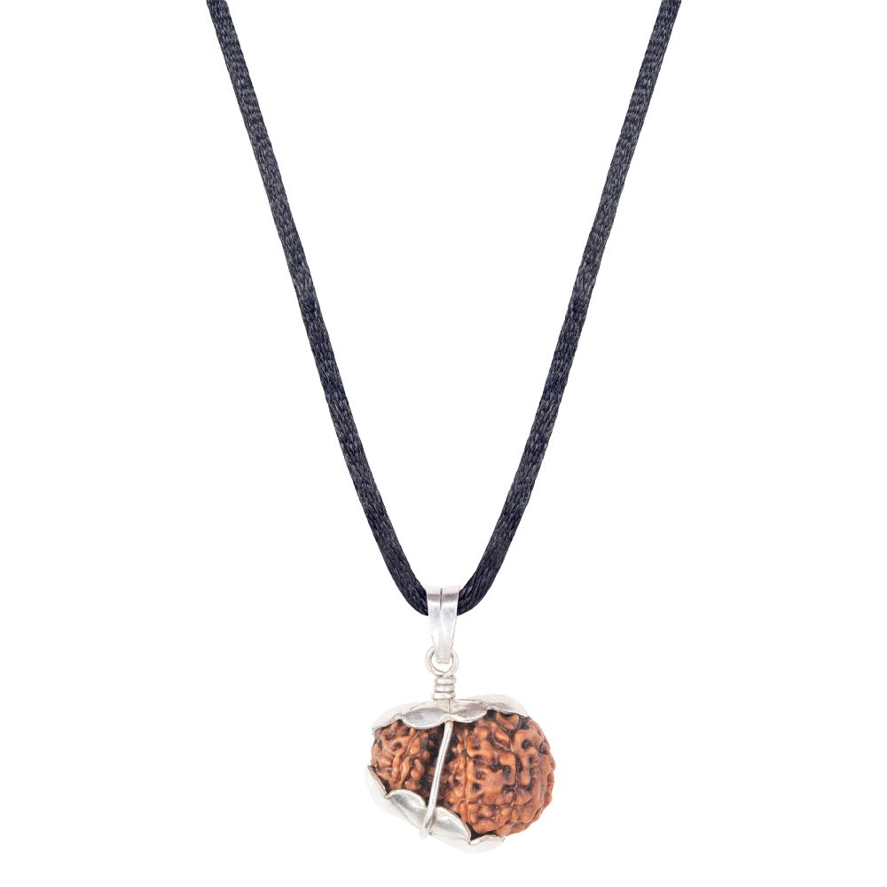 GarbhGauriRudrakshaSilverPendant
