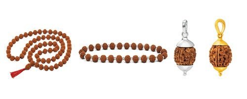 Wearing Rudraksha With Silver